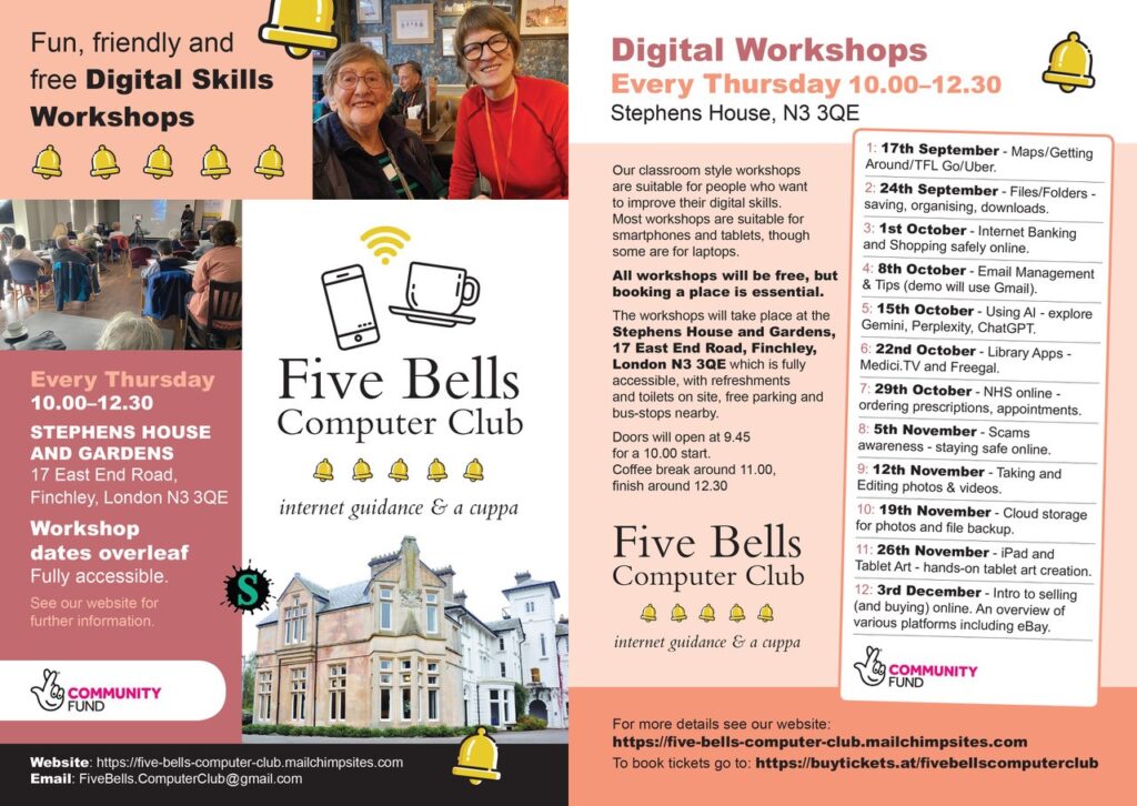 Five Bells Digital Events September to December 2026